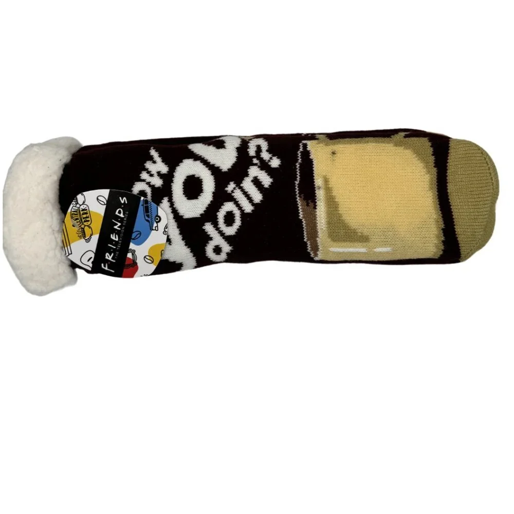 Friends Theme Fleece Socks